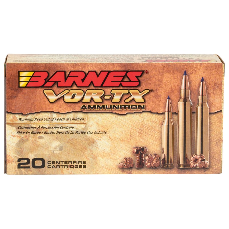 Barnes Bullets 21561 VORTX Rifle 7mm08Rem 120gr Tipped TSX Boat Tail 20 Per Box10 Case