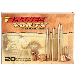 Barnes Bullets 22027 VORTX Safari 458Lott 500gr Barnes TSX Flat Base 20 Per Box10 Case