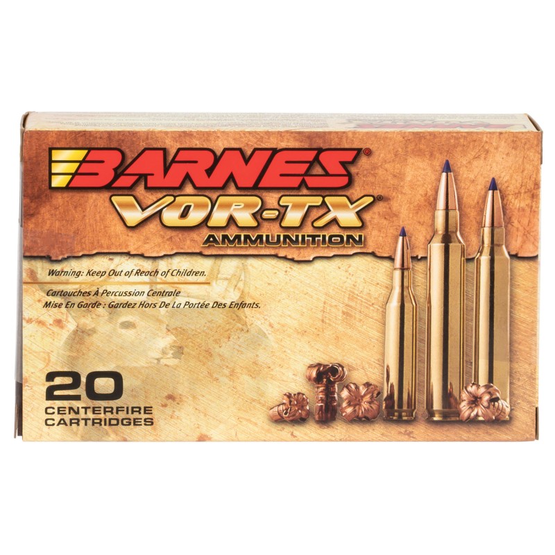 Barnes Bullets 21581 VORTX Rifle 35Whelen 180gr Barnes Tipped TSX Flat Base 20 Per Box10 Case