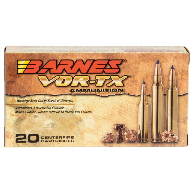 Barnes Bullets 22010 VORTX Rifle 260Rem 120gr Tipped TSX Boat Tail 20 Per Box10 Case