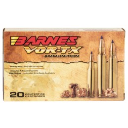 Barnes Bullets 22013 VORTX Rifle 300Wthby Mag 180gr Tipped TSX Boat Tail 20 Per Box10 Case