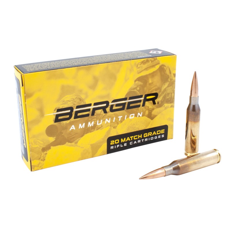 Berger Bullets 30020 Tactical Rifle 260Rem 130gr Hybrid Open Tip Match 20 Per Box10 Case