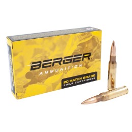 Berger Bullets 60010 Tactical Rifle 308Win 175gr Hybrid Open Tip Match 20 Per Box10 Case