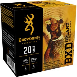 Browning Ammo B193512025 BXD Upland 20Gauge 2.75 1oz 5Shot 25 Per Box10 Case