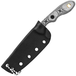 Mini Scandi Knife Black Linen