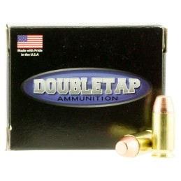 DoubleTap Ammunition 45A230FP Hunter  45ACP 230gr Full Metal Jacket Flat Point 20 Per Box50 Case