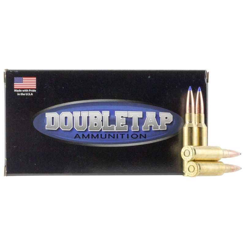 DoubleTap Ammunition 65CM127X Longrange Rifle 6.5Creedmoor 127gr Barnes LRX Lead Free 20 Per Box50 Case