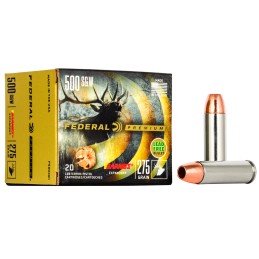 Federal P500XB1 Premium  500SW Mag 275gr Barnes Expander BRX 20 Per Box10 Case