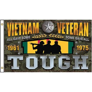 Vietnam Veteran Tough Flag