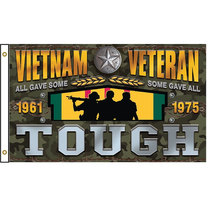 Vietnam Veteran Tough Flag