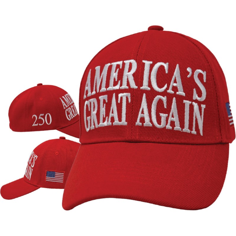 America's Great Hat Red