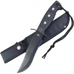 Bowie Black Rubber w/Sheath