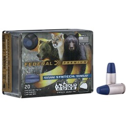 Federal P9SHC1 Premium  9mmLugerP 147gr Solid Core Synthetic Flat Nose 20 Per Box10 Case