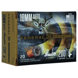 Federal P10SA Premium  10mmAuto 200gr Swift A Frame 20 Per Box10 Case