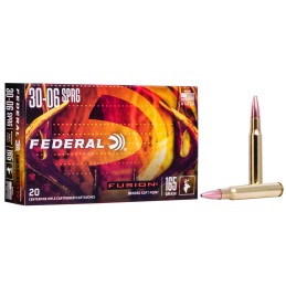 Federal F3006FS2 Fusion  3006Springfield 165gr Bonded Soft Point 20 Per Box10 Case