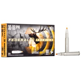 Federal P3006TT1 Premium  3006Springfield 180gr Trophy Bonded Tip 20 Per Box10 Case