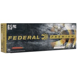 Federal P65PRCTC1 Premium  6.5PRC 120gr Trophy Copper 20 Per Box10 Case