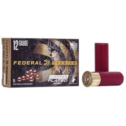 Federal P15400 Premium Magnum 12Gauge 2.75 9Pellets 1 18oz 00BuckShot 5 Per Box50 Case