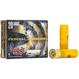 Federal P2582B Premium Magnum 20Gauge 3 18Pellets 1 14oz 2BuckShot 5 Per Box50 Case