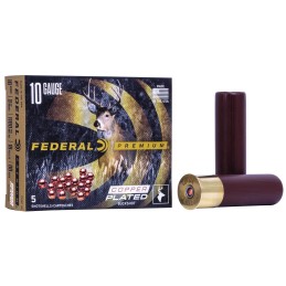 Federal P108F00 Premium Buckshot 10Gauge 3.50 18Pellets 2 14oz 00BuckShot 5 Per Box50 Case