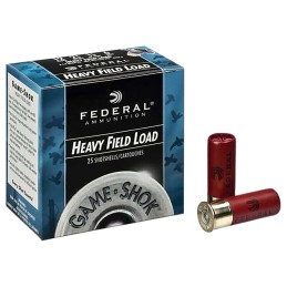 Federal H1256 GameShok Heavy Field 12Gauge 2.75 1 14oz 6Shot 25 Per Box10 Case