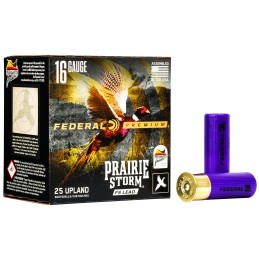 Federal PFX164FS4 Premium Prairie Storm FS 16Gauge 2.75 1 18oz 4Shot 25 Per Box10 Case