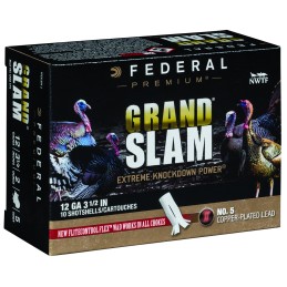 Federal PFCX139F5 Premium Grand Slam 12Gauge 3.50 2oz 5Shot 10 Per Box25 Case