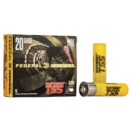 Federal PTSSX295F79 Premium Turkey Heavyweight TSS 20Gauge 3 1 58oz 79Shot 5 Per Box50 Case