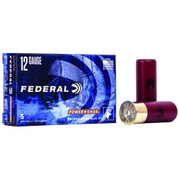 Federal F127RS PowerShok Shotshell 12Gauge 2.75 1oz RifledSlug Shot 5 Per Box50 Case