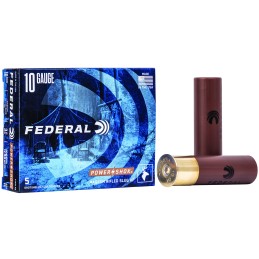 Federal F103FRS PowerShok Shotshell 10Gauge 3.50 1 34oz RifledSlug Shot 5 Per Box50 Case