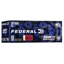 Federal SH129RS Shorty  12Gauge 1.75 1oz RifledSlug Shot 10 Per Box10 Case