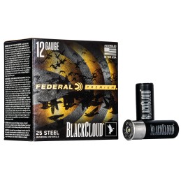 Federal PWBX1472 Black Cloud FS 12Gauge 2.75 1 18oz 2Shot 25 Per Box10 Case