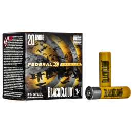 Federal PWBX2092 Black Cloud FS 20Gauge 3 1oz 2Shot 25 Per Box10 Case