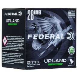 Federal USH286 Upland Field  Range 28Gauge 2.75 58oz 6Shot 25 Per Box10 Case