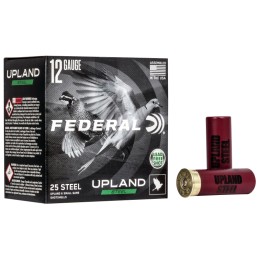 Federal USH1226 Upland Field  Range 12Gauge 2.75 1oz 6Shot 25 Per Box10 Case