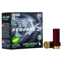 Federal USH122W75 Upland Field  Range Paper Wad 12Gauge 2.75 1oz 7.5Shot 25 Per Box10 Case