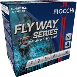 Fiocchi 123ST1 Flyway  12Gauge 3 1 18oz 1Shot 25 Per Box10 Case