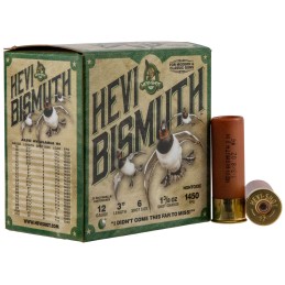 HEVIShot HS14006 HEVIBismuth  12Gauge 3 1 38oz Bismuth 6Shot 25 Per Box10 Case