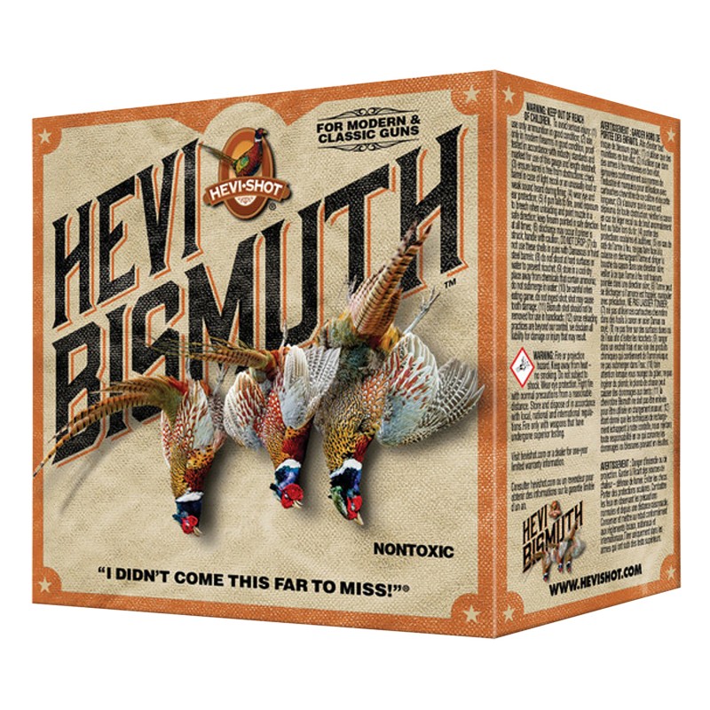 HEVIShot HS16713 HEVIBismuth Upland 16Gauge 2.75 1 18oz Bismuth 3Shot 25 Per Box10 Case