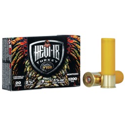 HEVIShot HS7109 HEVI18 TSS Turkey 20Gauge 2.75 1 14oz Tungsten 9Shot 5 Per Box10 Case