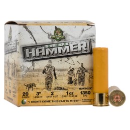 HEVIShot HS29002 HEVIHammer  20Gauge 3 1oz 2Shot 25 Per Box10 Case