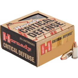 Hornady 90014 Critical Defense  25ACP 35gr Hornady Flex Tip eXpanding 25 Per Box10 Case