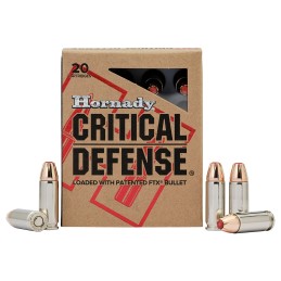 Hornady 90050 Critical Defense  30SuperCarry 100gr Hornady Flex Tip eXpanding 20 Per Box10 Case