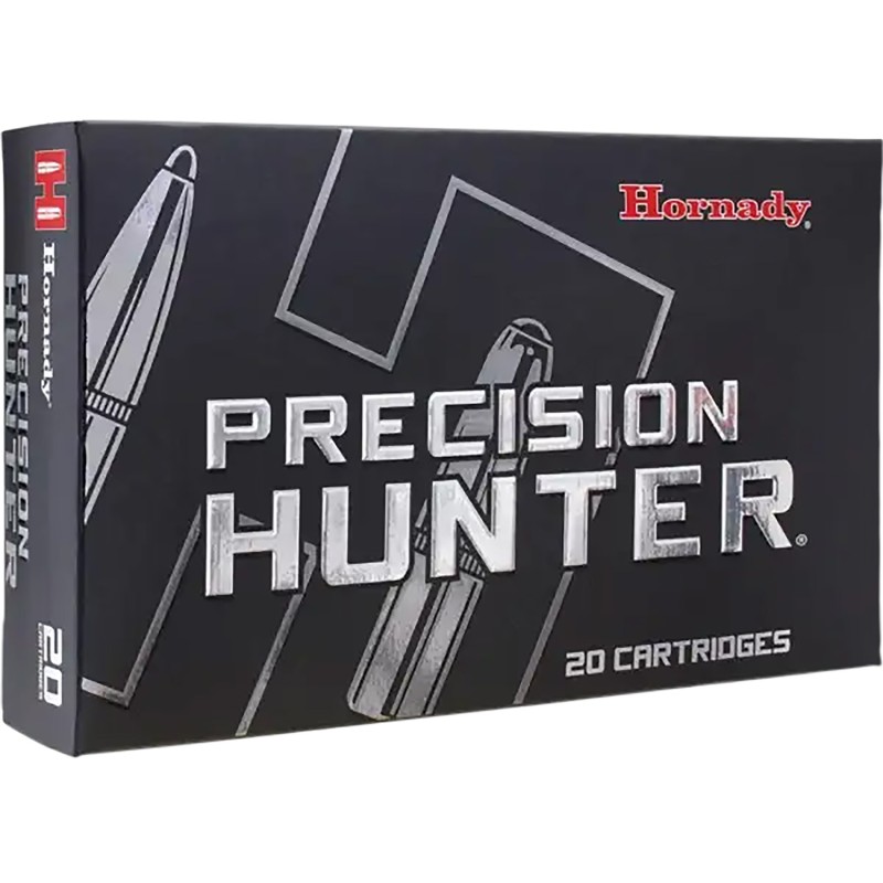 Hornady 82002 Precision Hunter  300WinMag 200gr Extremely Low Drag eXpanding 20 Per Box10 Case