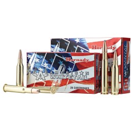 Hornady 81489 American Whitetail  6.5Creedmoor 129gr InterLock Spire Point 20 Per Box10 Case