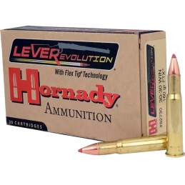 Hornady 82730 LEVERevolution  3030Win 160gr Flex Tip eXpanding 20 Per Box10 Case