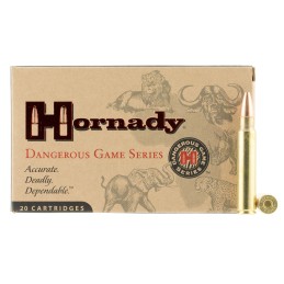 Hornady 8232 Dangerous Game  375Ruger 300gr Dangerous Game Solid 20 Per Box6 Case