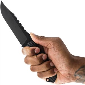 Crewman Fixed Blade Black