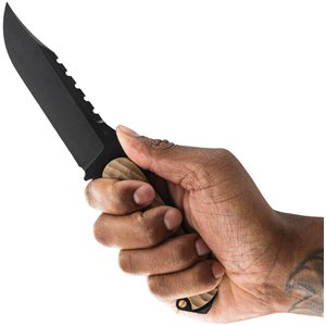 Crewman Fixed Blade Tan