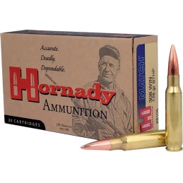 Hornady 8105 Match  308Win 178gr Boat Tail Hollow Point 20 Per Box10 Case